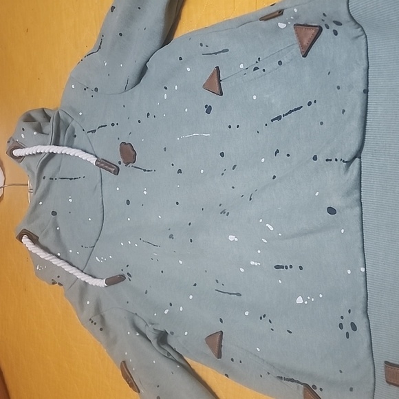 Naketano hooded sweater, Medium Lime Green - Picture 3 of 9